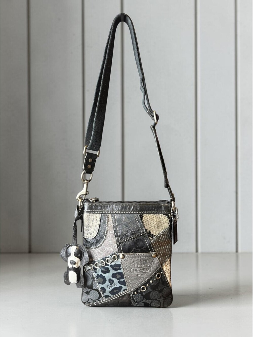 Coach Y2K Signature Exotic Patchwork Crossbody 42070